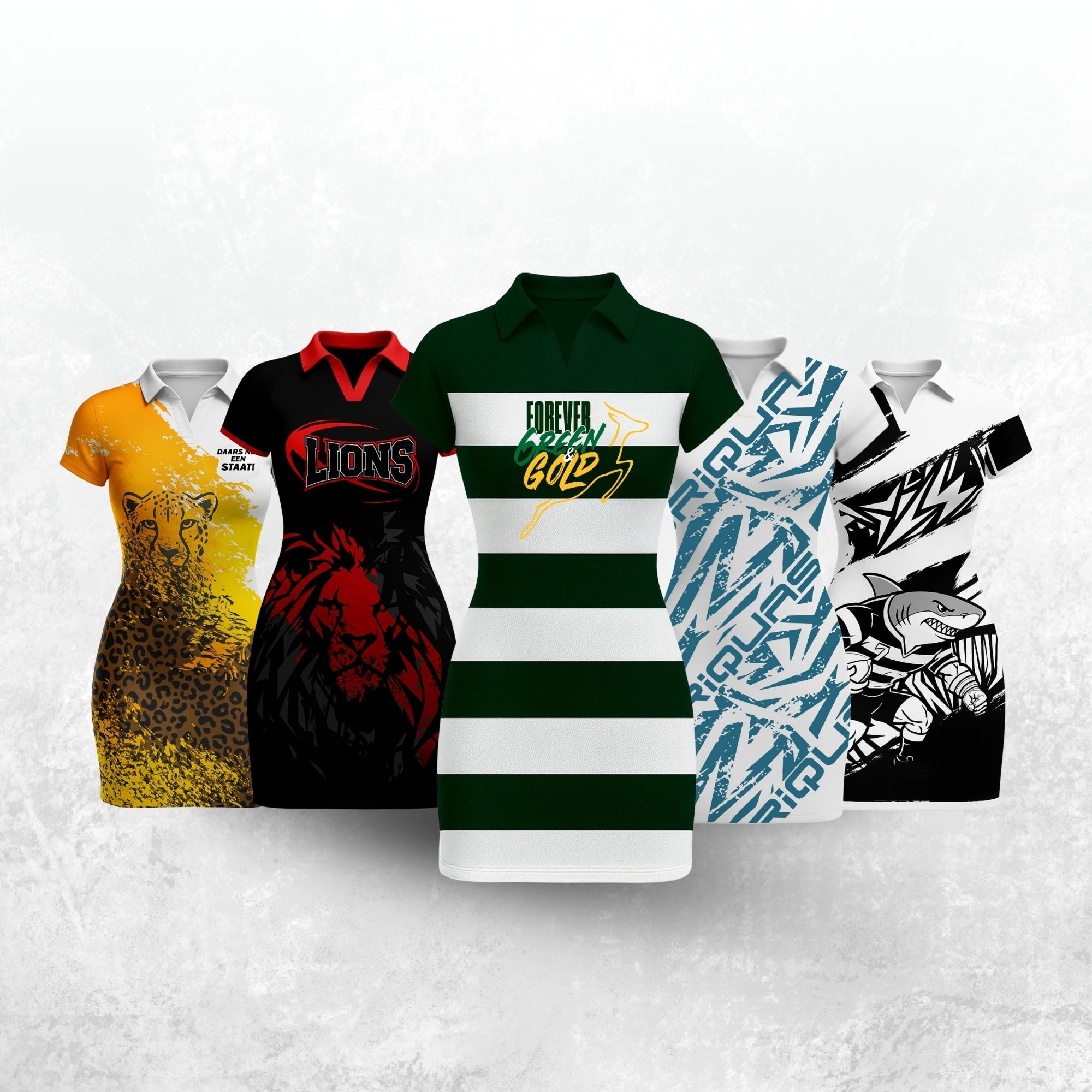 Ladies Rugby Supporter Dresses