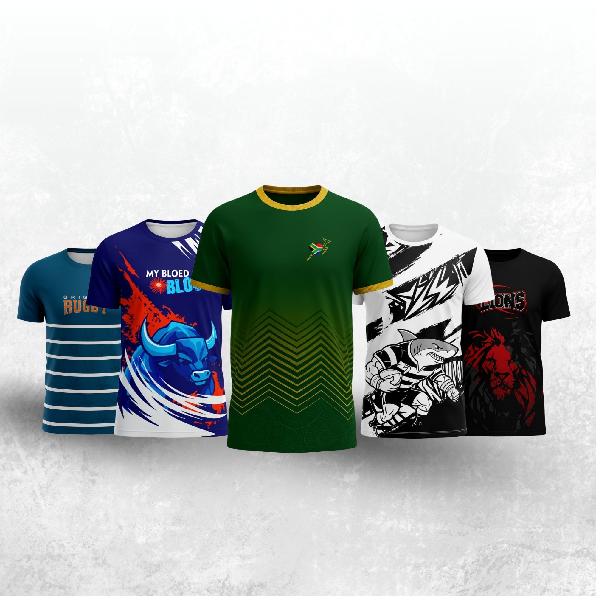 Mens Rugby Inspired Supporter T-Shirts