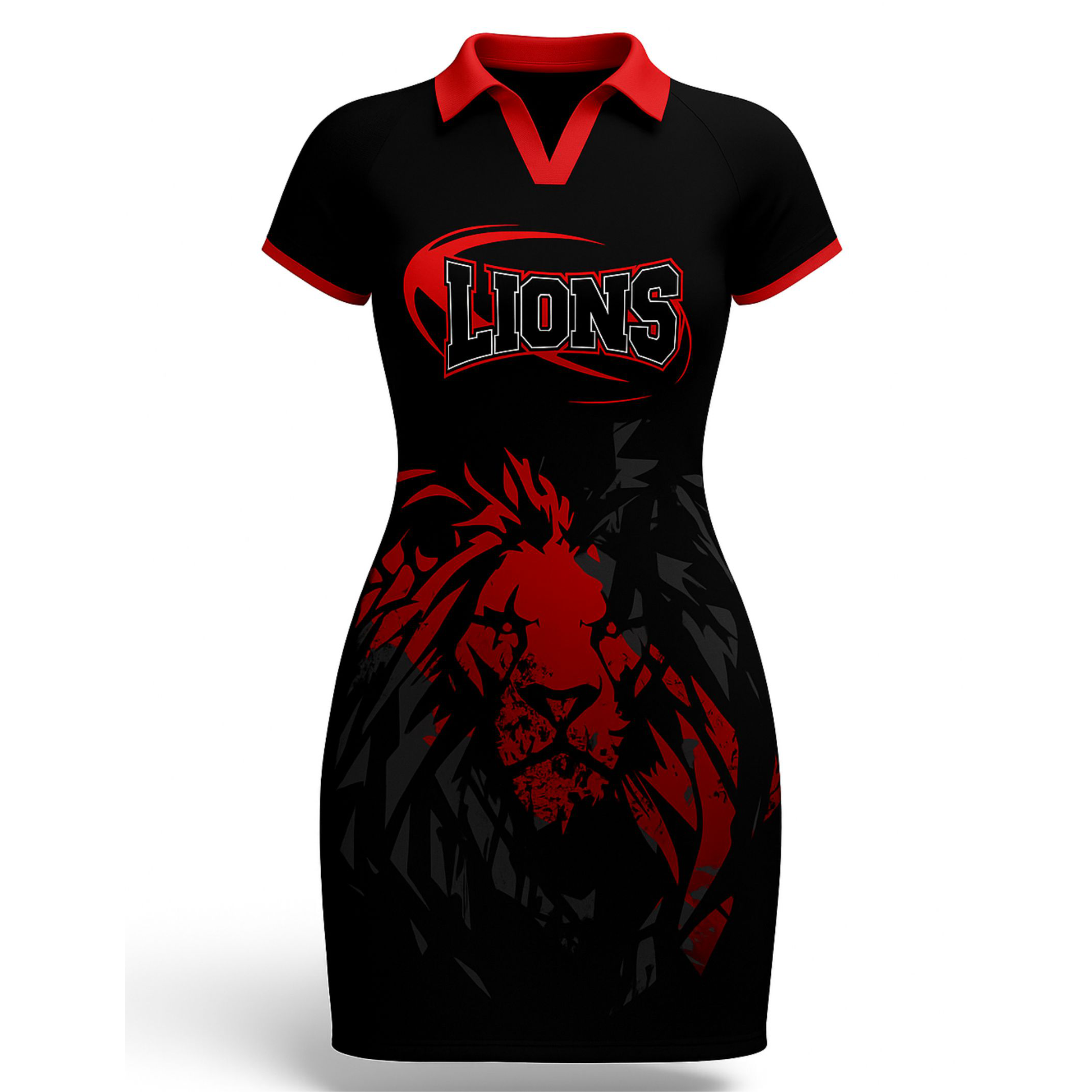 Ladies Fitted Rugby Dress - Jozi Pride