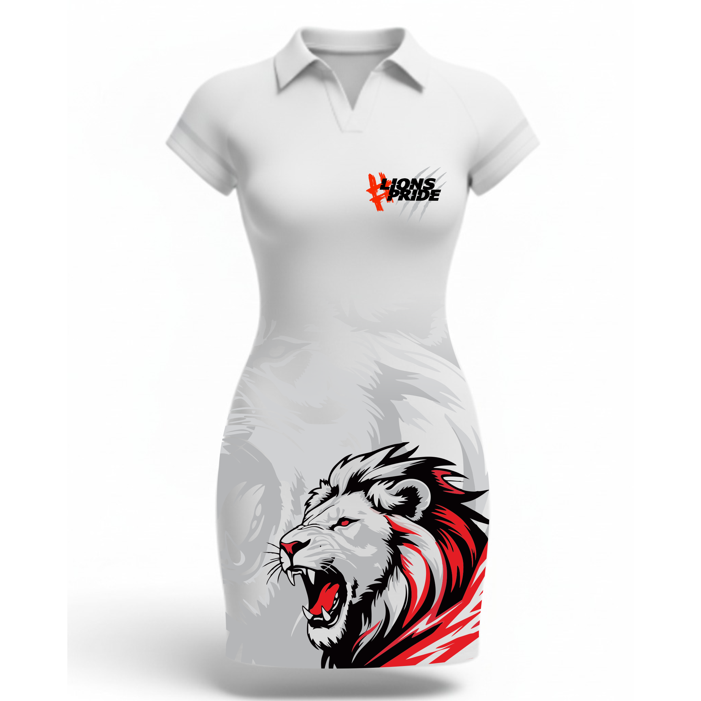 Ladies Fitted Rugby Dress - Jozi Pride