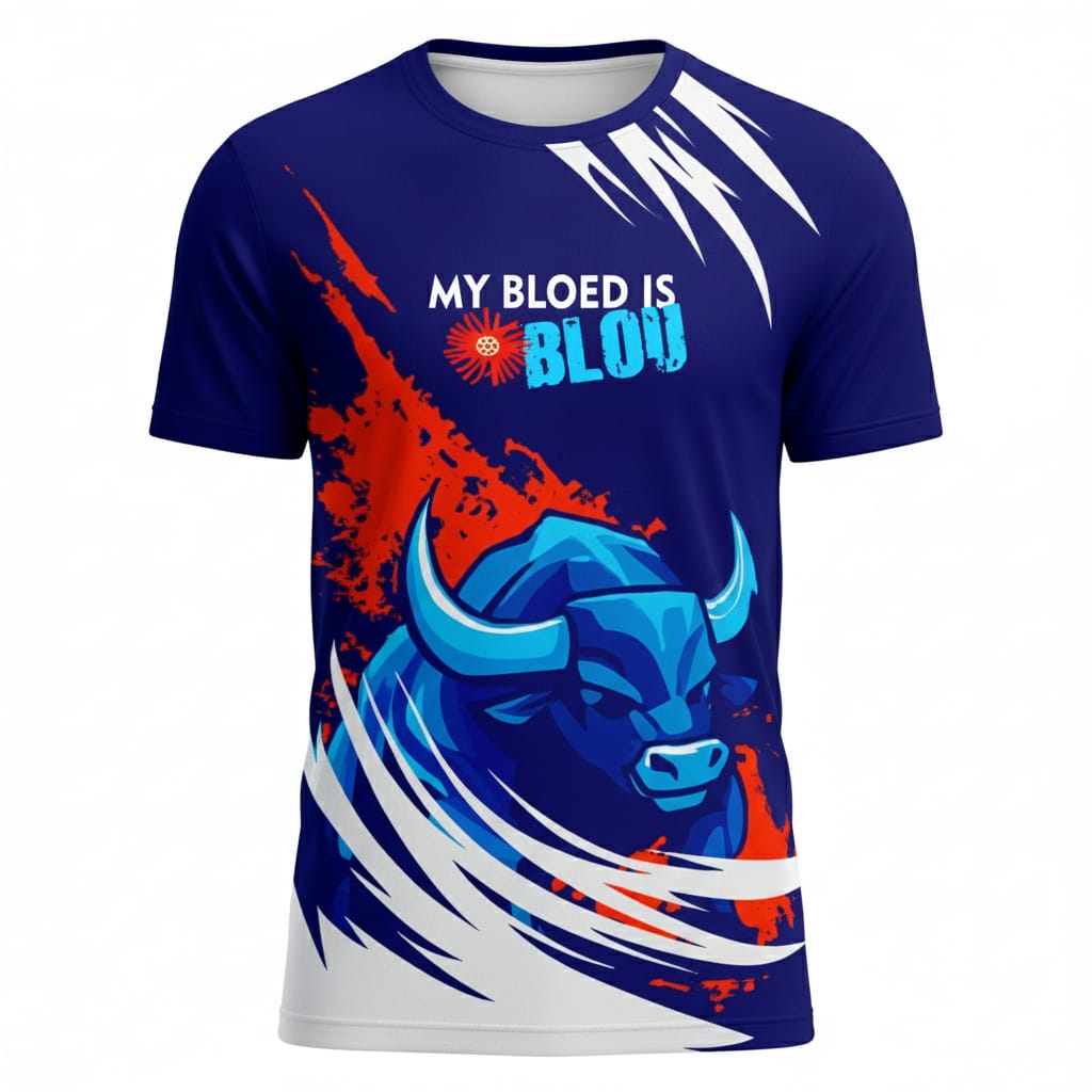 Blue Bulls Inspired Supporters T-shirt